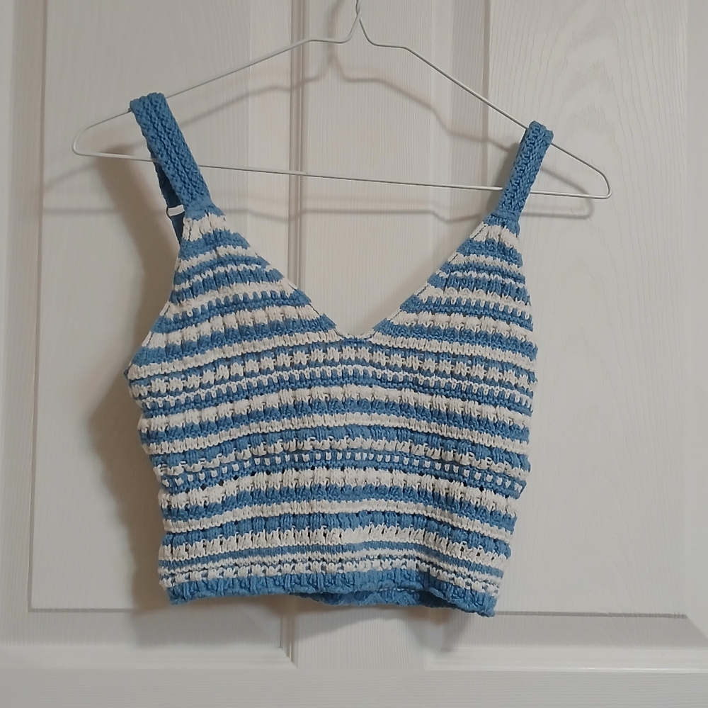 Crochet crop top/bralette